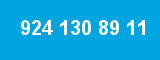924 130 89 11 924 130 89 11